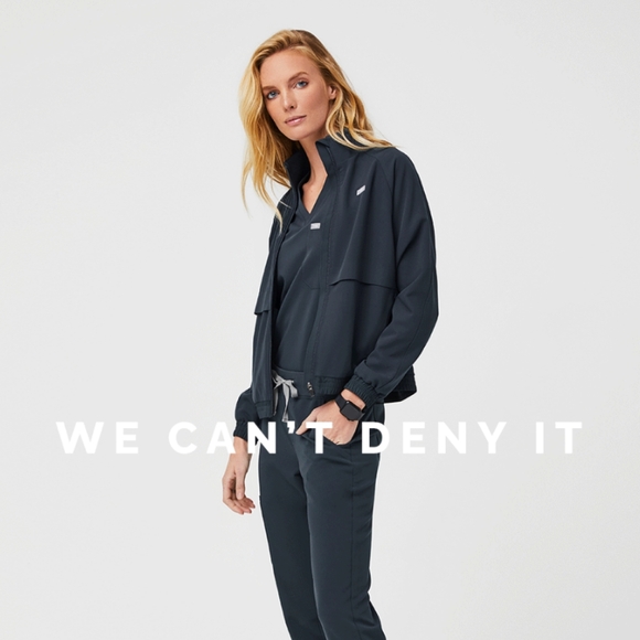 Figs Sydney Boulder Performance Scrub Jacket - Picture 3 of 4